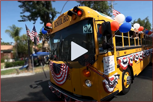 Ontario-Montclair School District at the City of Ontario's Independence Day Parade Video 